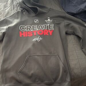 Adidas Gray Hoodie with White Logo